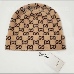 GUCCI WOOL SOFT KNIT BEANIE